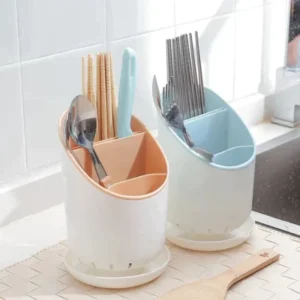 Cutlery-Holder-With-Drainer