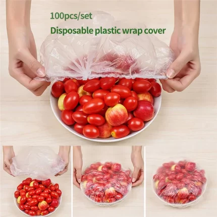 Disposable-Plastic-Wrap-Food-Grade-100Pcs