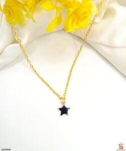 Black Star Golden Locket