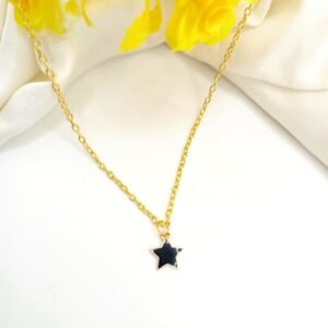 Black Star Golden Locket