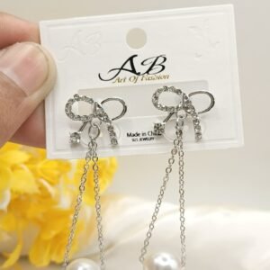 Artificial Silver Earrings