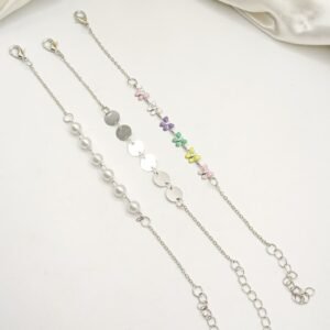 Artificial Silver Bracelet