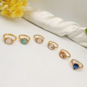 Artificial Gold Rings