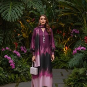 3 PCS SILKY SUIT WITH AIRLINE SHIRT