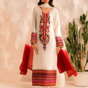 3 PCS SILKY SUIT WITH AIRLINE SHIRT