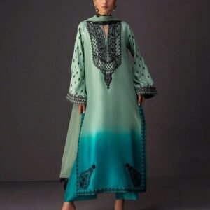 3 PCS SILKY SUIT WITH AIRLINE SHIRT AVAILABLE