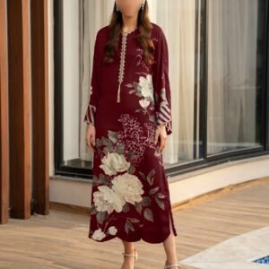 3 PCS SILKY SUIT WITH AIRLINE SHIRT