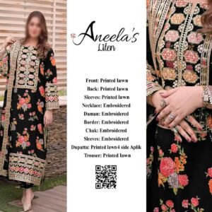 ANEELA'S Embroidered