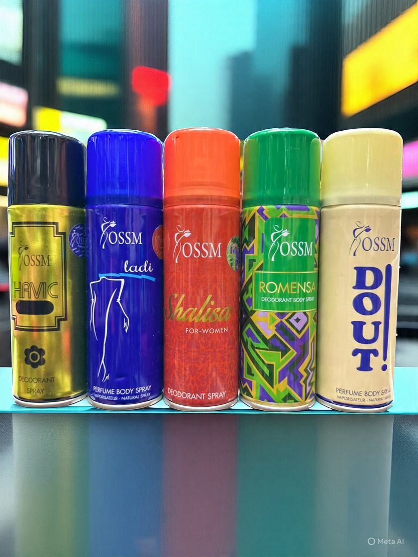 OSSM BODYSPRAY Pack of 5