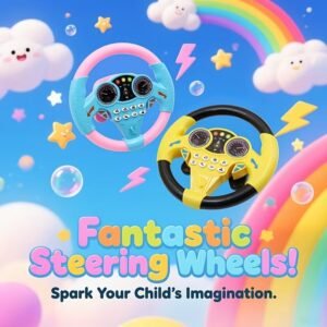 Kids Musical Car Steering Toy Simulator