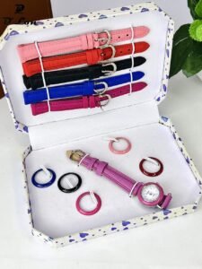 Ladies Fancy 06 color Watch Set