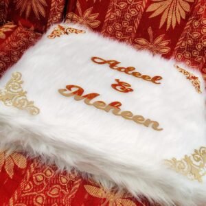 Long Fur Nikkah Booklet with Standard Quality (with Box)