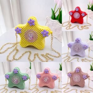 kidz NEW STAR Shape design Mini Size Fiber Bags