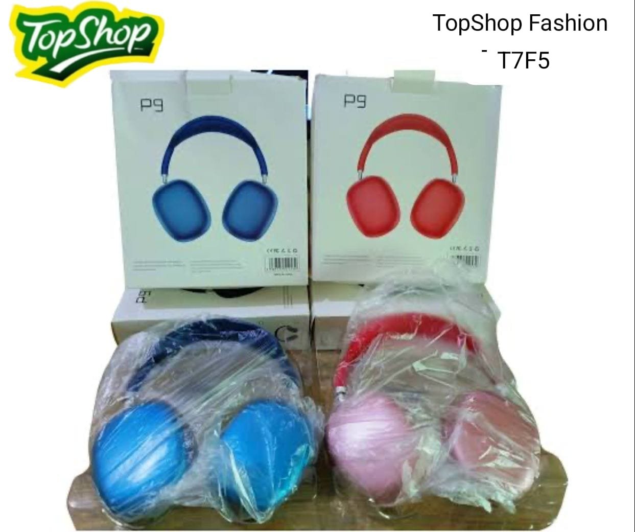 Echelon P9 Wireless Bluetooth Headphones With Mic Noise Cancelling Headsets Stereo Sound Earphones Sports Gaming Headphones Supports - Image 5