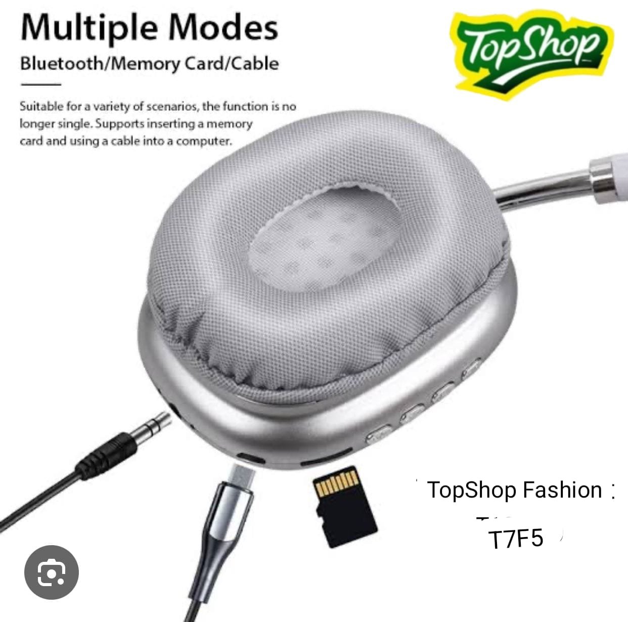 Echelon P9 Wireless Bluetooth Headphones With Mic Noise Cancelling Headsets Stereo Sound Earphones Sports Gaming Headphones Supports - Image 3