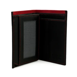 Eminent Cow Leather book Wallet - Black