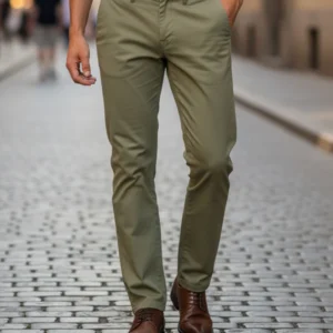 Men Cotton Chino Pant