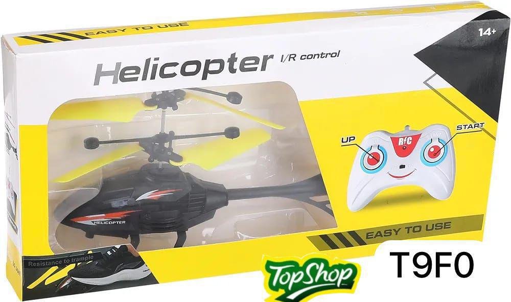 Experience Thrilling Flight: Remote Control Flying Helicopter with Hand Sensor, USB Charging, and 3D Lights" - Image 3