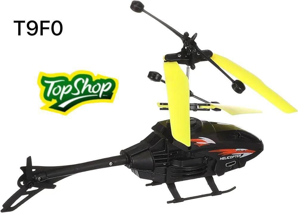 Experience Thrilling Flight: Remote Control Flying Helicopter with Hand Sensor, USB Charging, and 3D Lights" - Image 2