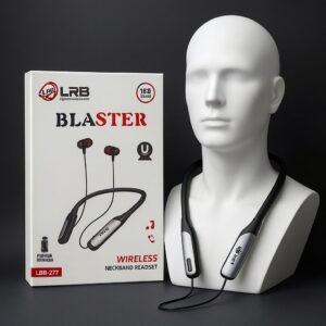 Laraib LRB-277 Blaster Neckband Earphones 🎧 High Quality Sound Built For Gaming With Screen Display