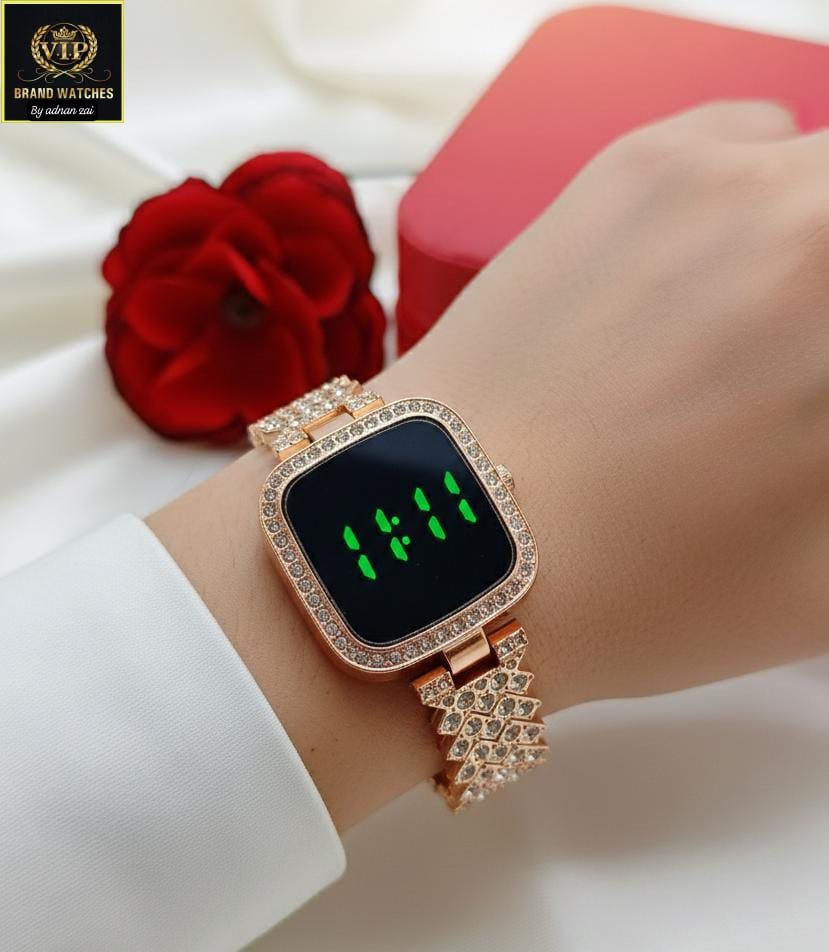 GIRL'S DAIMONDS STONE TOUCH SCREEN WATCH - Image 7