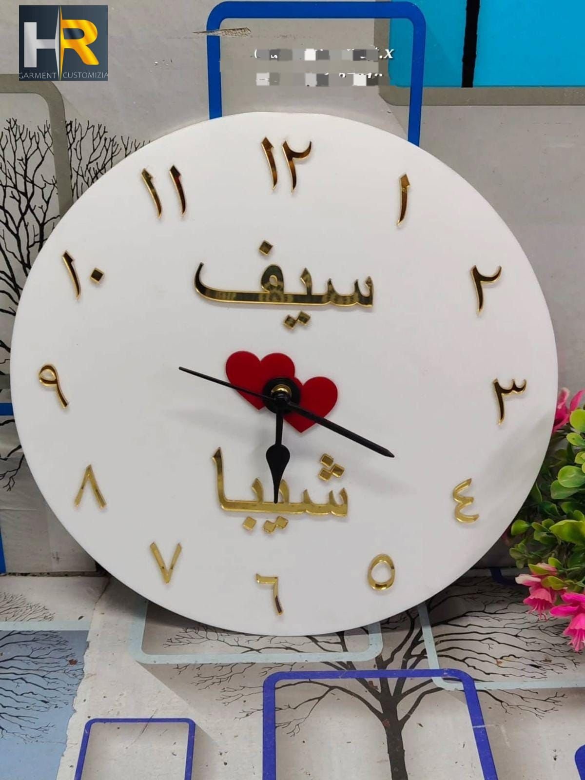 A Beautiful Islamic wall clock Size 24 inch - Image 2