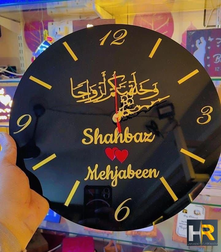 A Beautiful Islamic wall clock Size 24 inch - Image 5