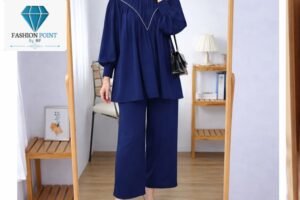 Premium Imported Georgette ka stylish 2-piece set hai, soft flowy fall ke sath party & casual wear ke liye best