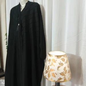 Black Open Abaya