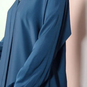 Blue Simple Abaya