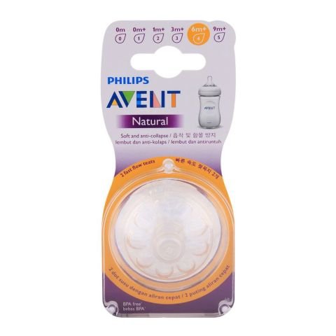 Avent Natural Teat 2P