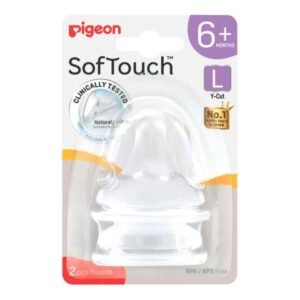 Pigeon Soft Nipples L