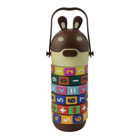 Brown Straw Bottle