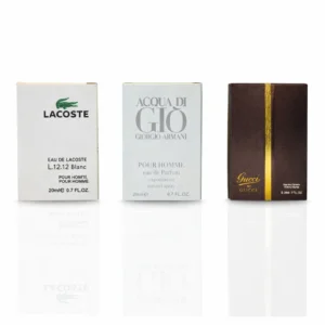 Lacoste L.12.12 Blanc, Acqua Dio Gio Edp, Gucci By Gucci Edt