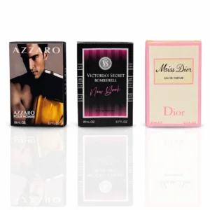 Azzaro Pour Homme, VS Bombshell New York, Miss Dior Edp