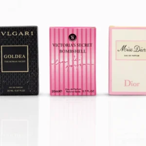 Bvlgari Goldea , VS Bombshell Edp, Miss dior Edp