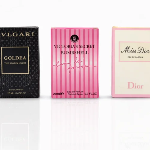 Bvlgari Goldea , VS Bombshell Edp, Miss dior Edp