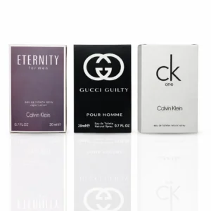 CK Eternity Men, Gucci Guilty, CK One