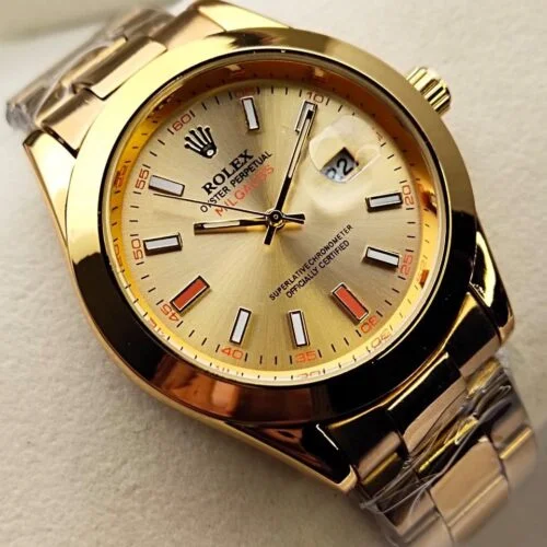 Rolex Milgaus Golden Chain